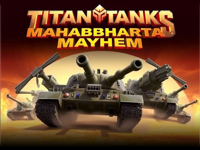 Titan Tanks Mahabharata Mayhem game banner